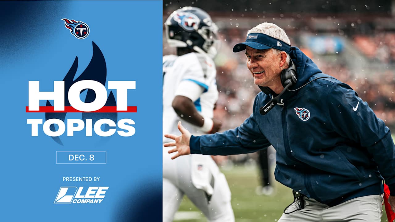 Hot Topics From Titans Interim HC Mike McCoy's Conference Call on Monday 