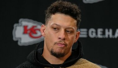 Kansas City Chiefs quarterback Patrick Mahomes