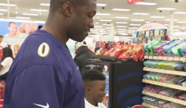 Roquan Smith, Baltimore Ravens give children a memorable Target shopping spree