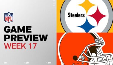 Steelers Vs Browns Preview: 5 Keys To Victory In Week 17
