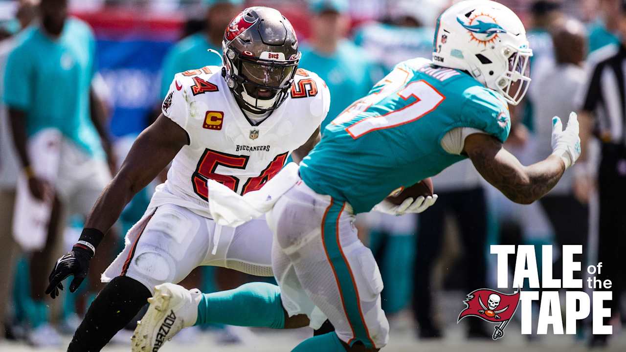 Buccaneers vs. Dolphins Tale of the Tape