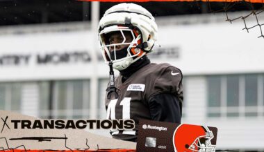 Browns sign S Christopher Edmonds and place T Jack Conklin on injured reserve