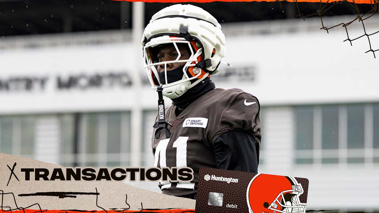 Browns sign S Christopher Edmonds and place T Jack Conklin on injured reserve