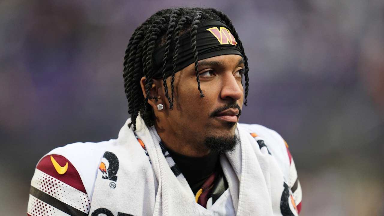 Commanders QB Jayden Daniels (elbow) has no structural damage but won't play Sunday vs. Giants