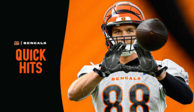 Quick Hits | How Mike Gesicki Helped Joe Burrow Become A Bengal, Plus Help Him Make History On Sunday