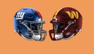 Sunday’s game puts Washington’s 30th ranked defense and New York’s 31st ranked D on the same field