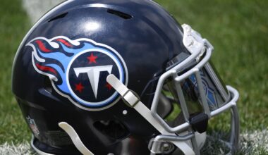 A Tennessee Titans helmet