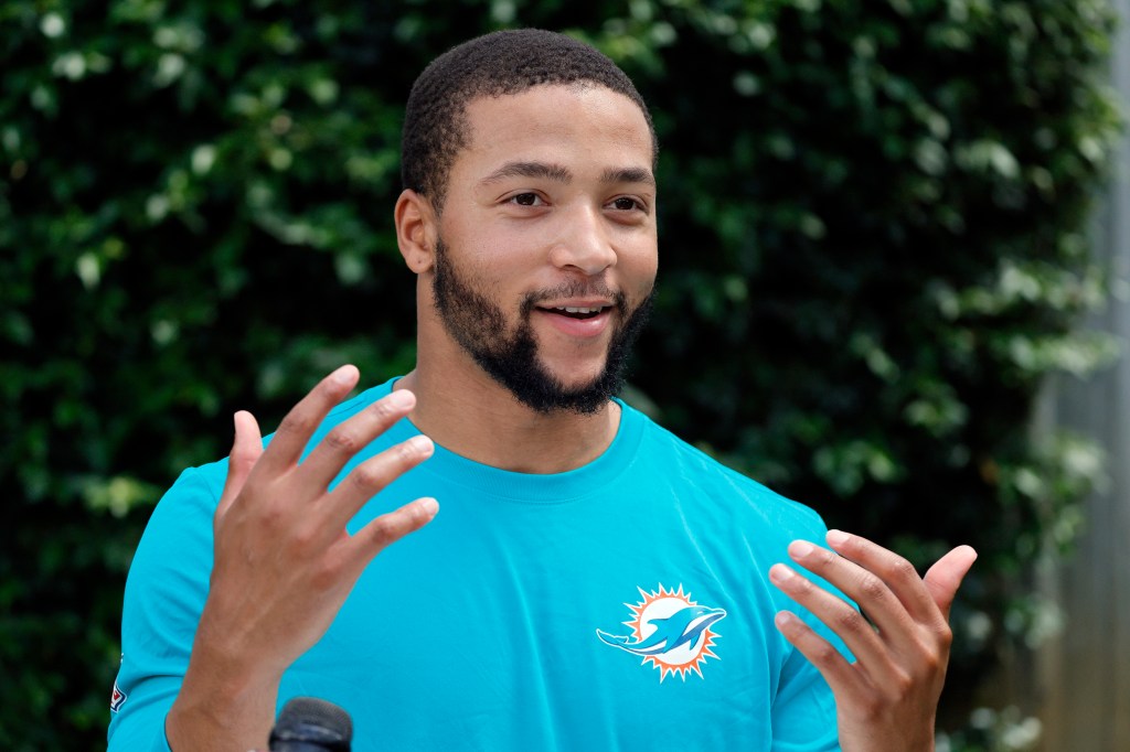 Dolphins' Dante Trader could have a future as versatile DB