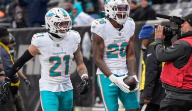 Dolphins' Rasul Douglas is AFC Defensive Player of the Week
