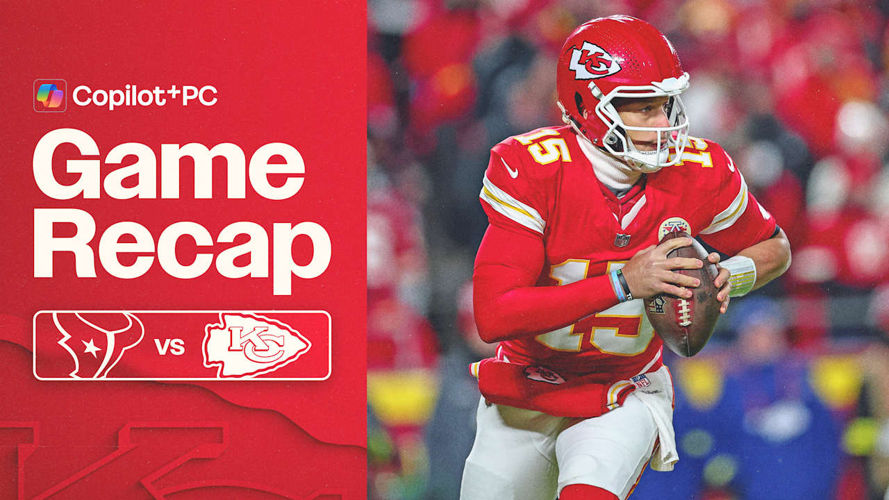 Chiefs Fall to Texans, 20-10, on Sunday Night Football