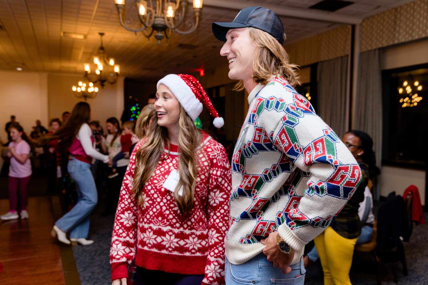 Trevor Lawrence and Wife Marissa Spread 'Sunshine' at Party for Military Kids
