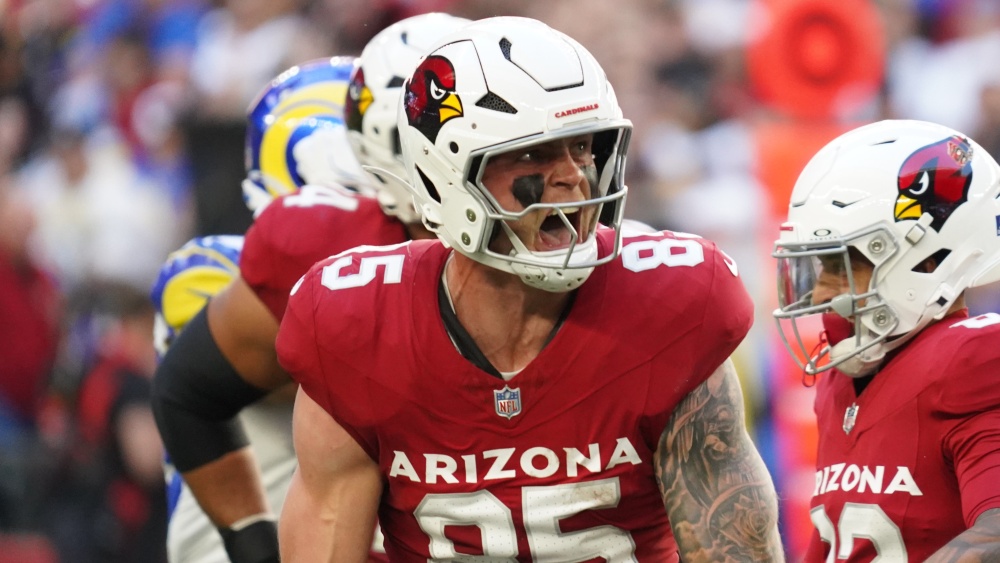 Cardinals' Trey McBride vs. the Rams...