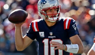 Patriots QB Drake Maye leads NFL players in early Pro Bowl voting