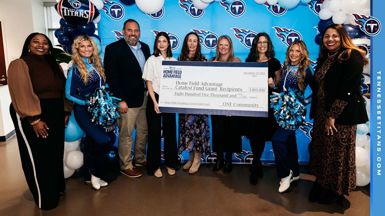 Tennessee Titans’ ONE Community to Invest $5 Million in Housing Support Through the Launch of Home Field Advantage Catalyst Fund
