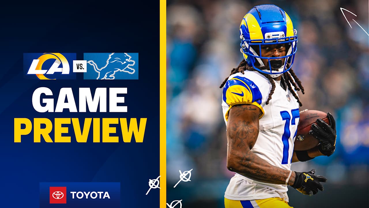Showtime at SoFi Stadium: Los Angeles Rams & Detroit Lions square off in pivotal Week 15 battle