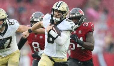 Saints’ Tampa triumph by the numbers