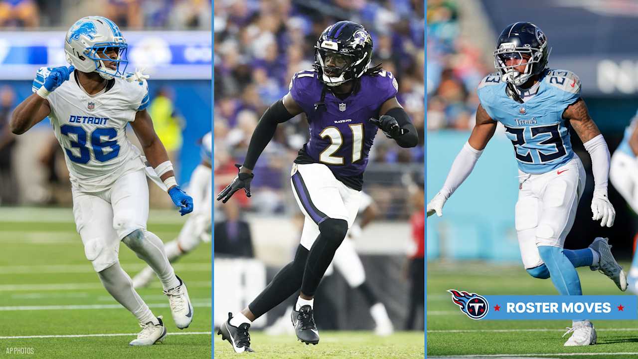 Titans Sign Safeties Erick Hallett and Sanoussi Kane, Place Three Others on Injured Reserve