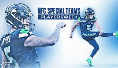 Seahawks Kicker Jason Myers Named NFC Special Teams Player Of The Week