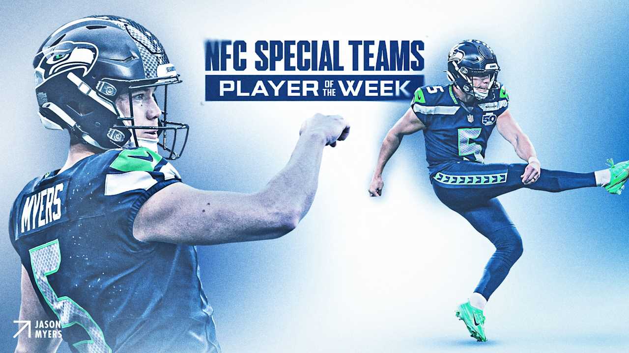 Seahawks Kicker Jason Myers Named NFC Special Teams Player Of The Week