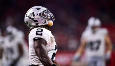 Ashton Jeanty earns fifth NFL Rookie of the Week nomination