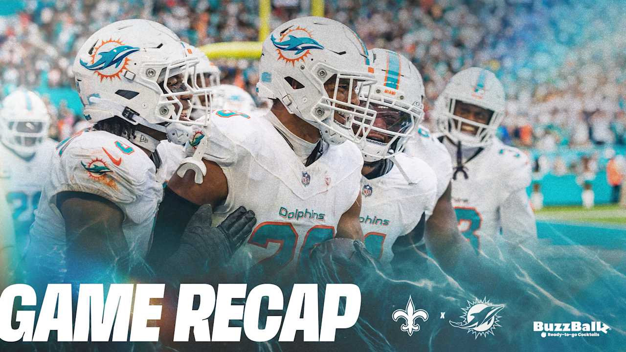 Dolphins Defeat Saints 21–17, Win Third Straight
