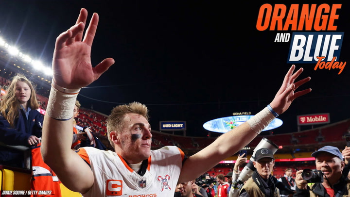 Watch The Broncos Are AFC West Champions! Orange and Blue Today