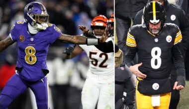 Will Lamar Jackson finally face Aaron Rodgers? Only if his shaky health allows it