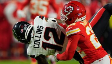 Chiefs CB McDuffie, Chargers WR Johnston inactive for AFC West clash