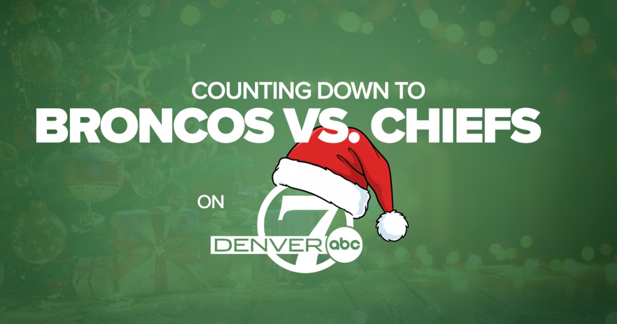 Game time, TV info, countdown clock