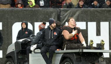 Ethan Pocic's season is over