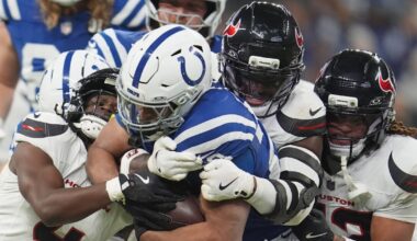 Texans corral high-scoring Colts, narrow AFC South race with 20-16 win at Indy