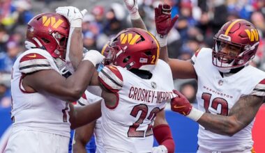 Commanders top Giants, snap eight game losing streak