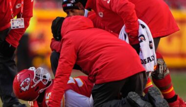 Chiefs DT Chris Jones briefly exits Week 15 battle with LA Chargers