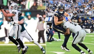 Raiders place Brocks Bowers and Jeremy Chinn on season-ending injured reserve