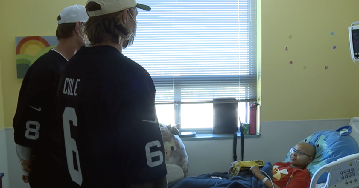 Cole, Carlson and Jeanty give back across Las Vegas