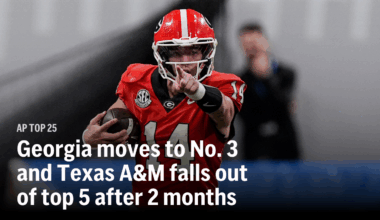 AP Top 25 college football rankings shake up after Week 14