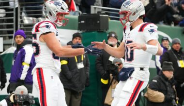 Drake Maye's career-best 5 TD passes lead AFC East-champion Patriots to 42-10 victory over Jets