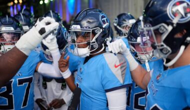 Rookie QBs face off as Tyler Shough's New Orleans Saints take on Titans and Cam Ward