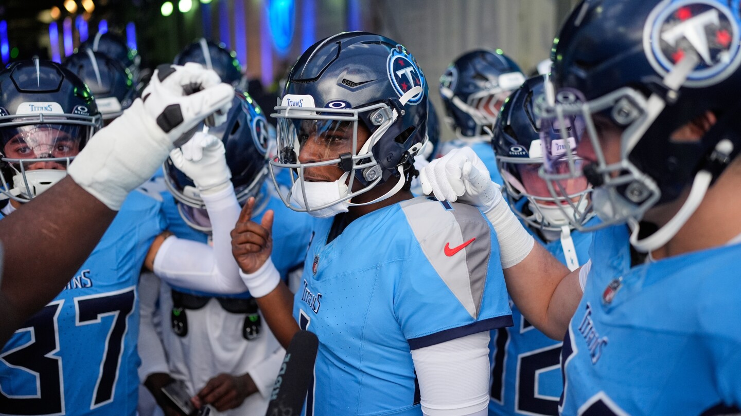 Rookie QBs face off as Tyler Shough's New Orleans Saints take on Titans and Cam Ward