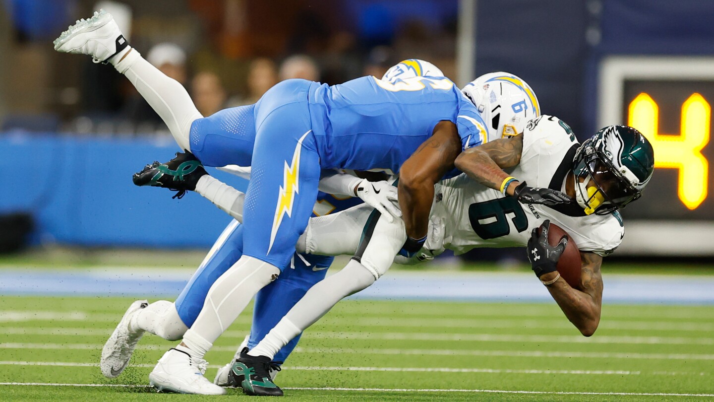 Chargers' Perryman has 2-game suspension for helmet-to-helmet hit upheld