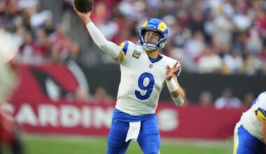 Rams roll past Cardinals 45-17 to stay tied atop the NFC West