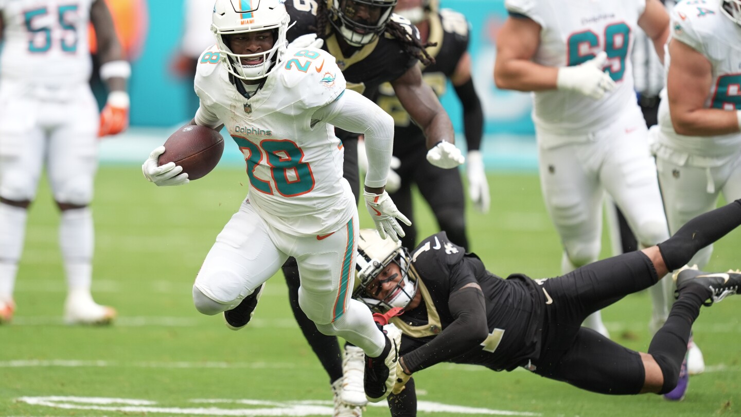 De'Von Achane has been the key to the Miami Dolphins' success this season