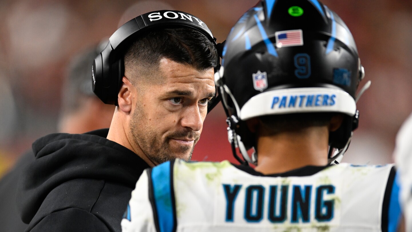 Dave Canales has led an impressive turnaround with the overachieving Carolina Panthers