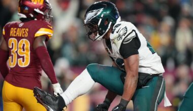 Hurts, Eagles beat Commanders for 2nd straight NFC East title