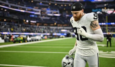 Maxx Crosby's season ends as Raiders place him on injured reserve