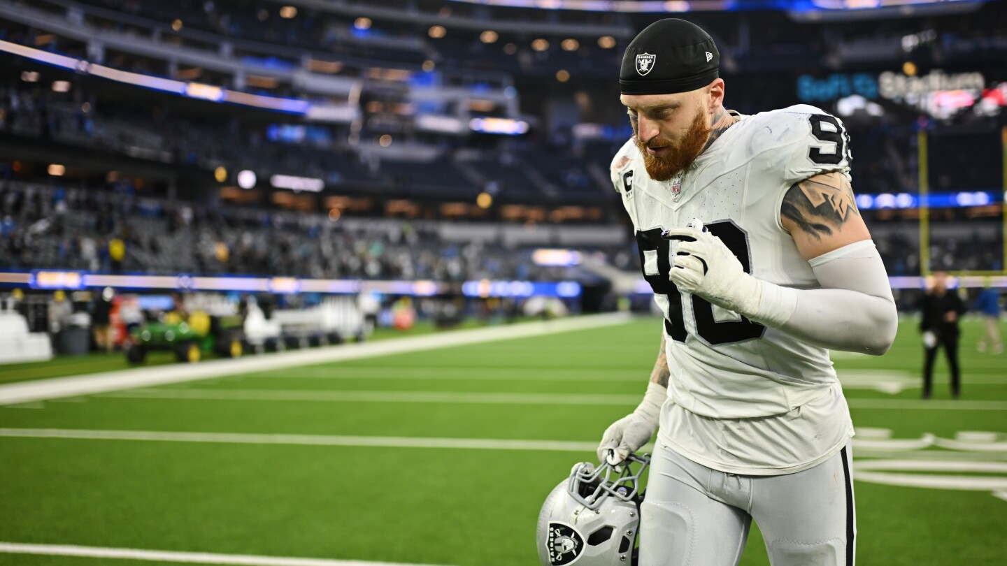 Maxx Crosby's season ends as Raiders place him on injured reserve