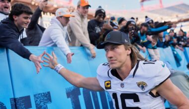 Trevor Lawrence shines as Jaguars beat struggling Titans 25-3
