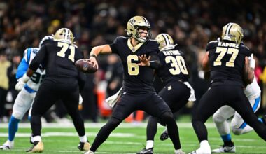 Rookie QB Tyler Shough has the Saints trending upward with his clutch play