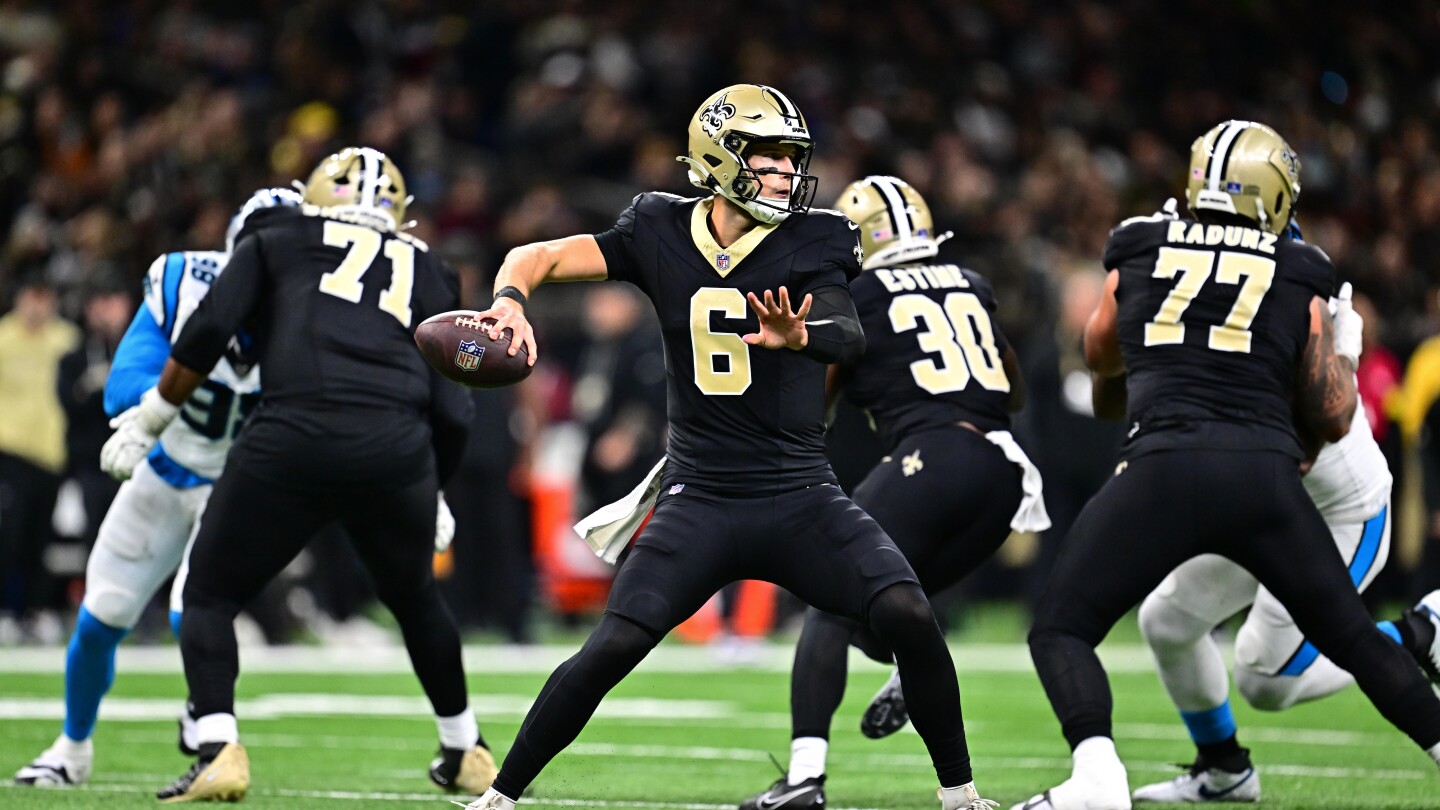 Rookie QB Tyler Shough has the Saints trending upward with his clutch play