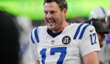 Philip Rivers emotional after nearly leading Colts to win in return